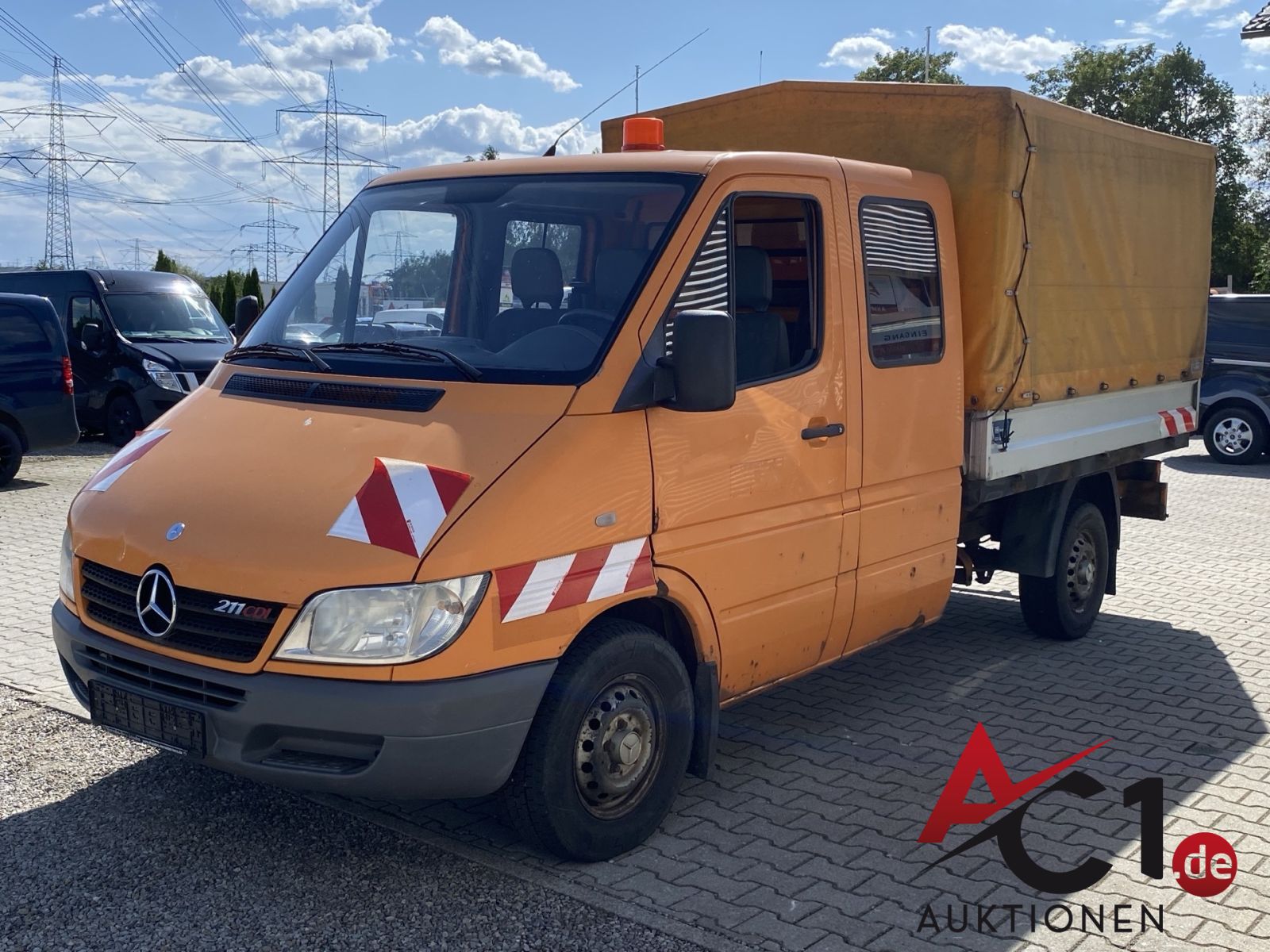 MB Sprinter 211 CDI DoKa Plane/Spriegel